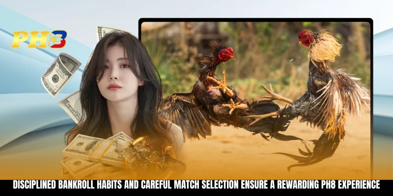 Disciplined bankroll habits and careful match selection ensure a rewarding PH8 experience Disciplined bankroll habits and careful match selection ensure a rewarding PH8 experience