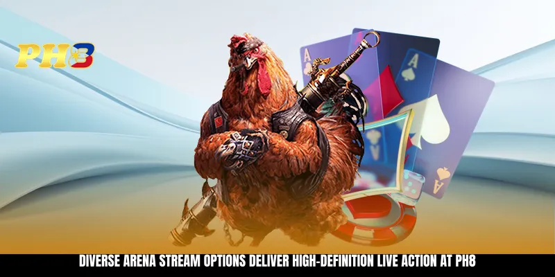 Diverse arena stream options deliver high-definition live action at PH8 Diverse arena stream options deliver high-definition live action at PH8