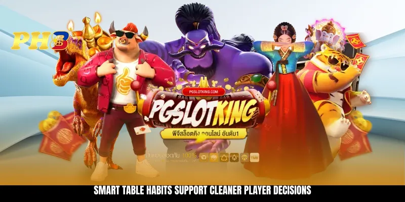 Smart table habits support cleaner player decisions